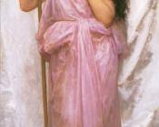 年轻女祭司 - 威廉·阿道夫·布格罗